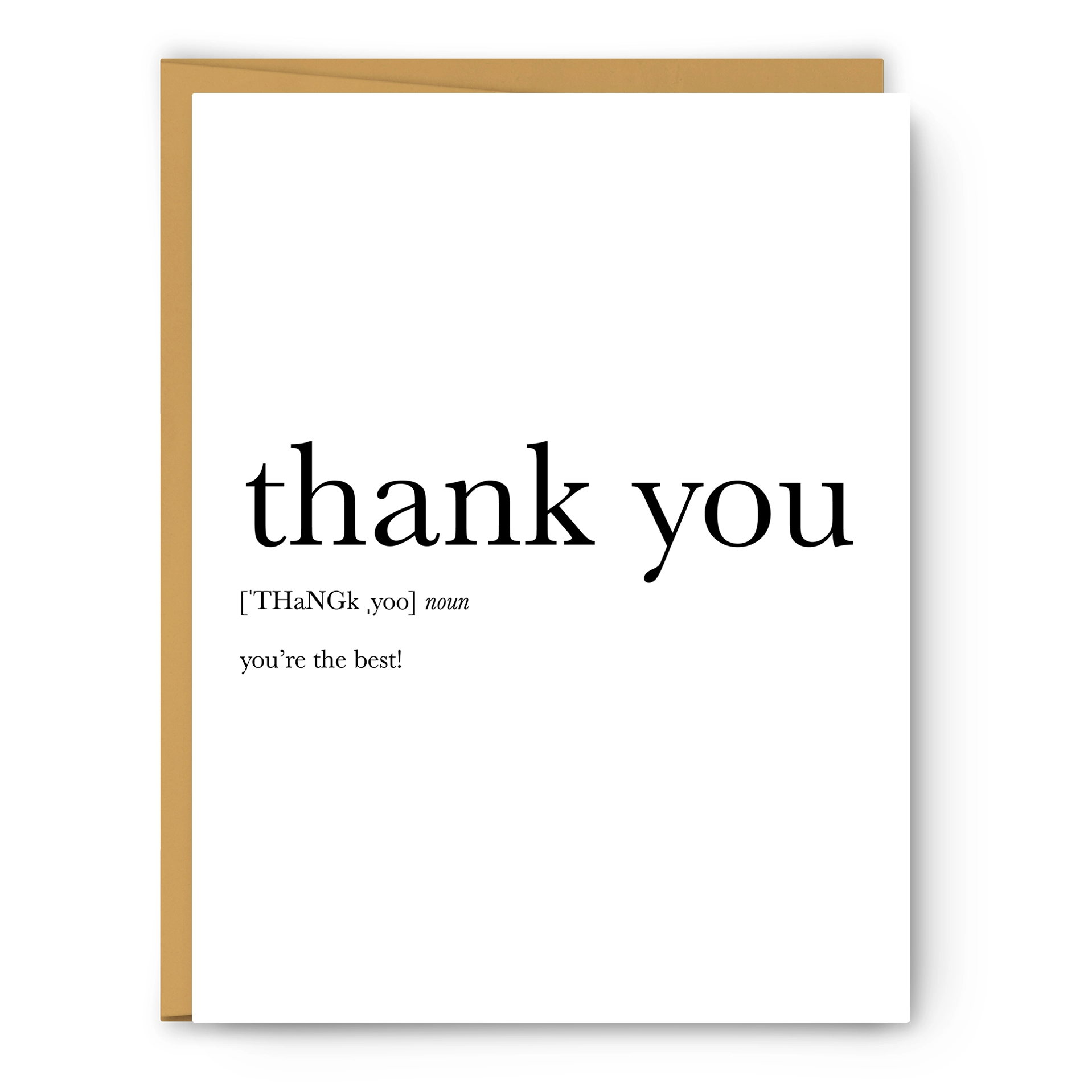 Footnotes - Thank You Definition - Greeting Card – Mellow Monkey footnotes-thank-you-definition-greeting-card-mellow-monkey