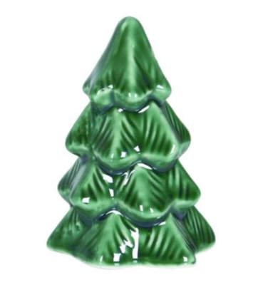 Iridescent Ceramic Tree Salt and Pepper Shakers - 3-1/4-in - Mellow Monkey
