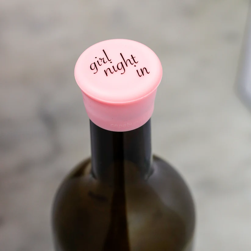Girl Night In - Capabunga Wine Bottle Top Seal - Mellow Monkey