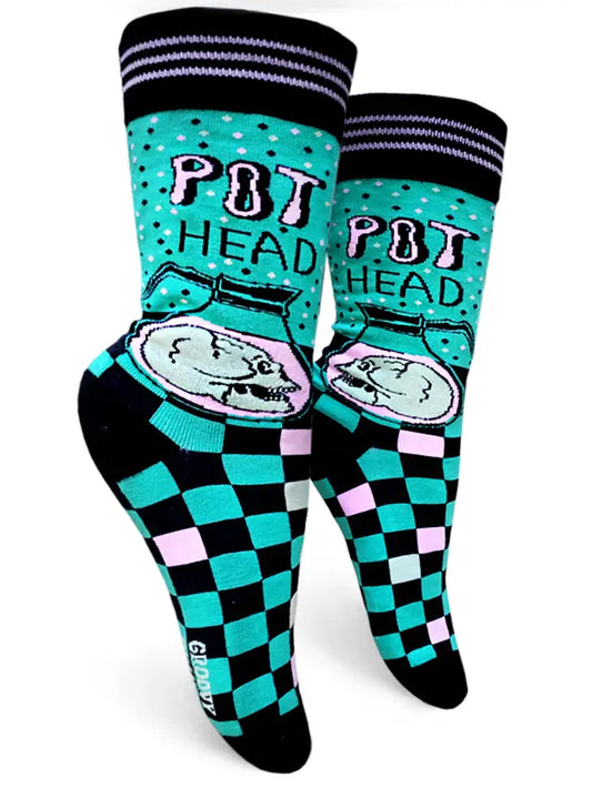 Pot Head - Women's Crew Socks