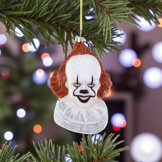Scary Clown - Cody Foster Ornament - 4-3/4-in - Mellow Monkey