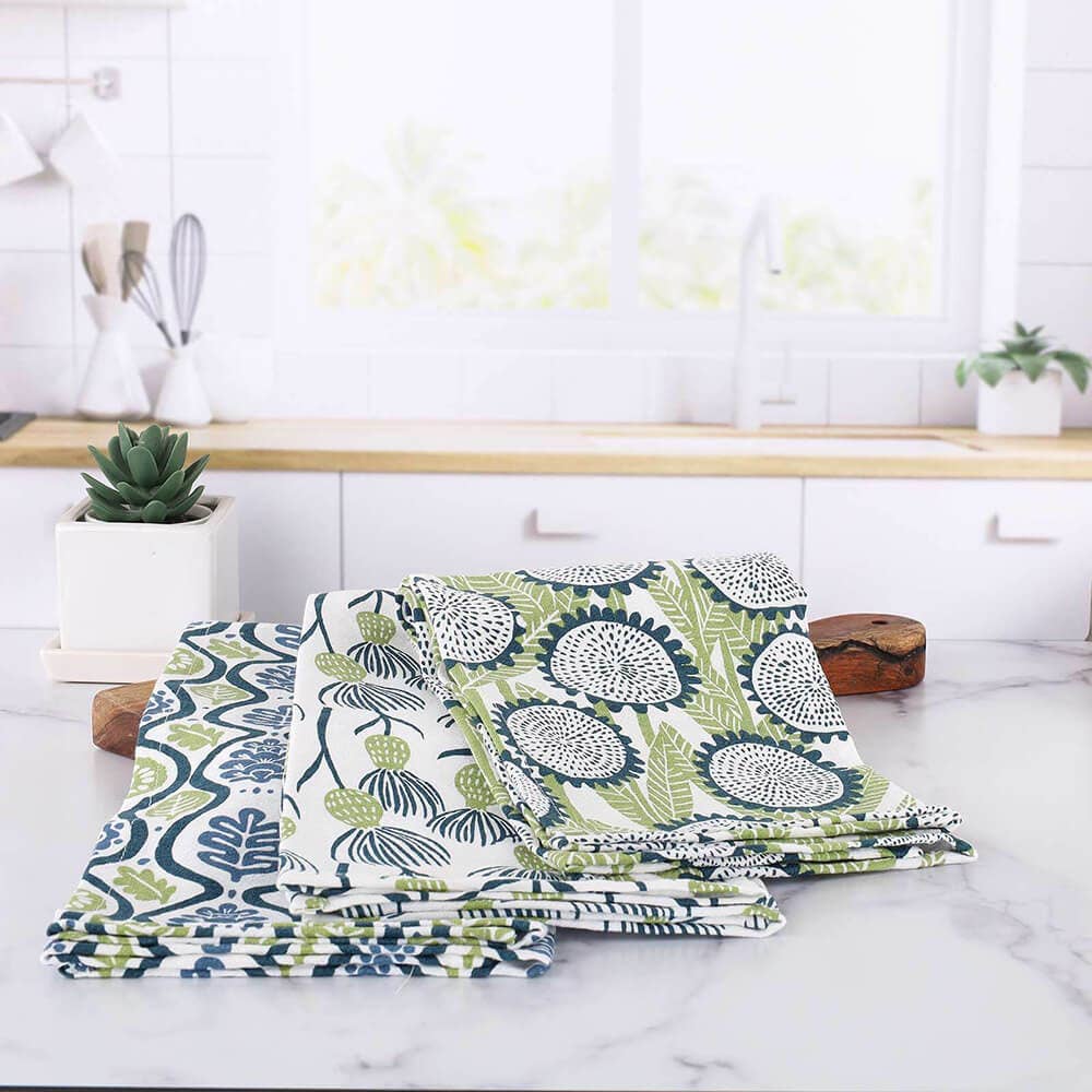 Foraging - Kitchen Towels - Set of 3 - Mellow Monkey