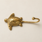 Brass Sea Turtle Wall Hook