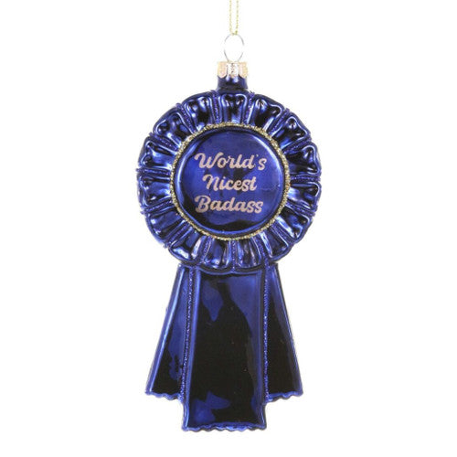 World's Nicest Badass - Cody Foster Ornament - 4-3/4-in – Mellow