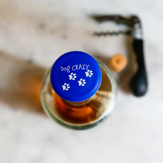 Dog Crazy - Capabunga Wine Bottle Top Seal - Mellow Monkey