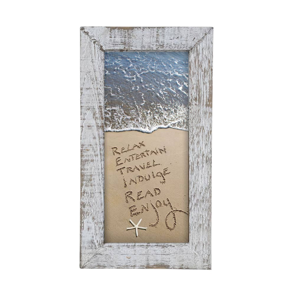 Framed Waves - Retire - 10-1/2-in - Mellow Monkey