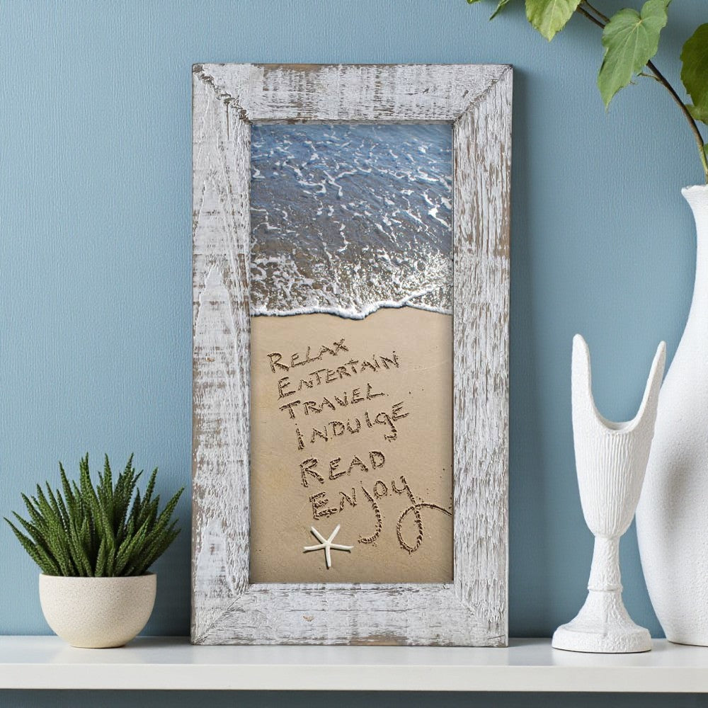 Framed Waves - Retire - 10-1/2-in - Mellow Monkey