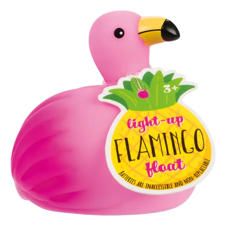 Light Up Flamingo Bath Float - Mellow Monkey