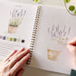 Garden Watercolor Workbook - Mellow Monkey