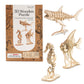 3D Laser Cut Wooden Puzzle Bundle Pack: Sea Animals - Mellow Monkey