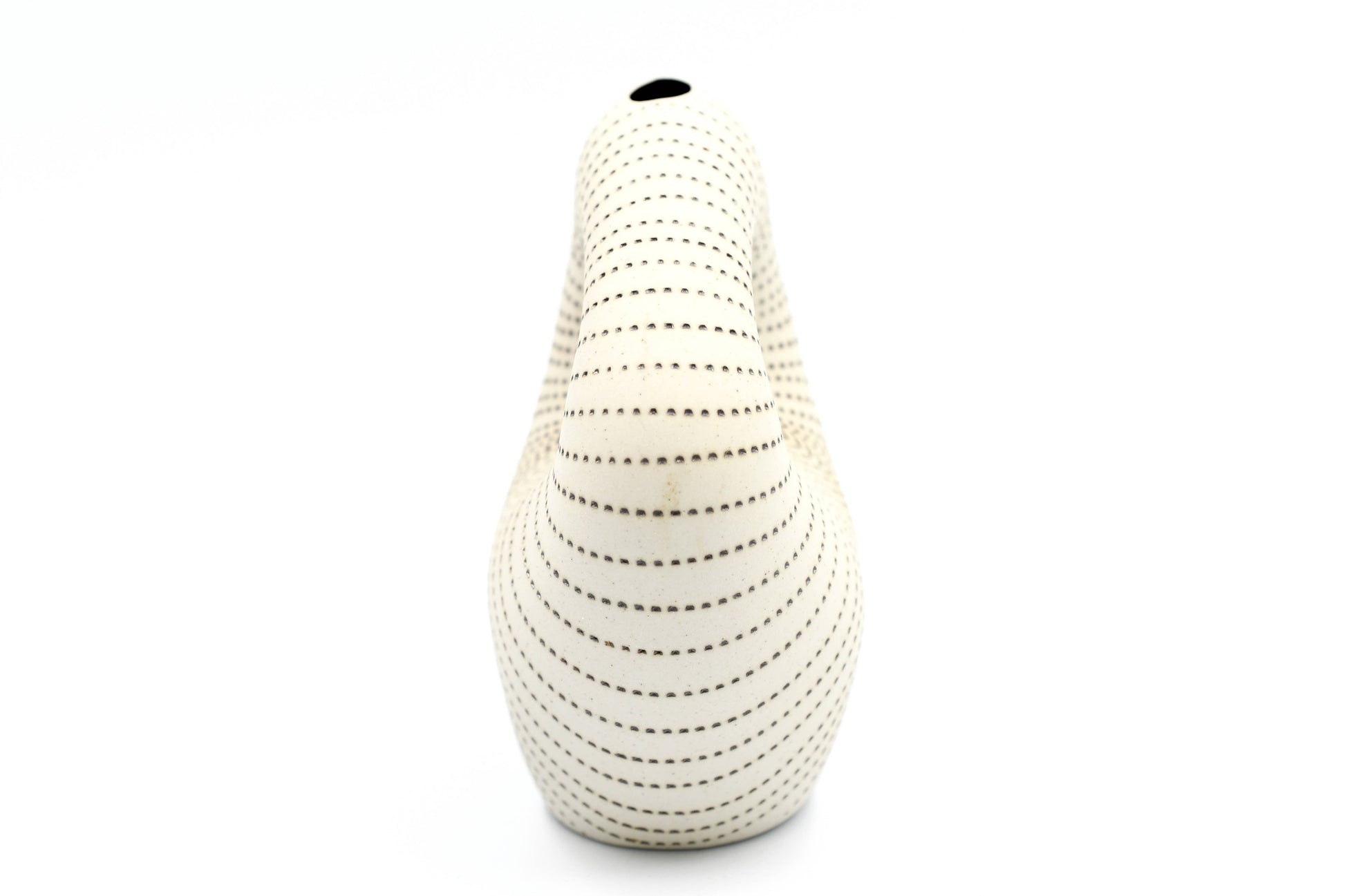 Mini Roma - Handcrafted Porcelain Bud Vase - 4 x 2.5 x 4.9 in - Mellow Monkey