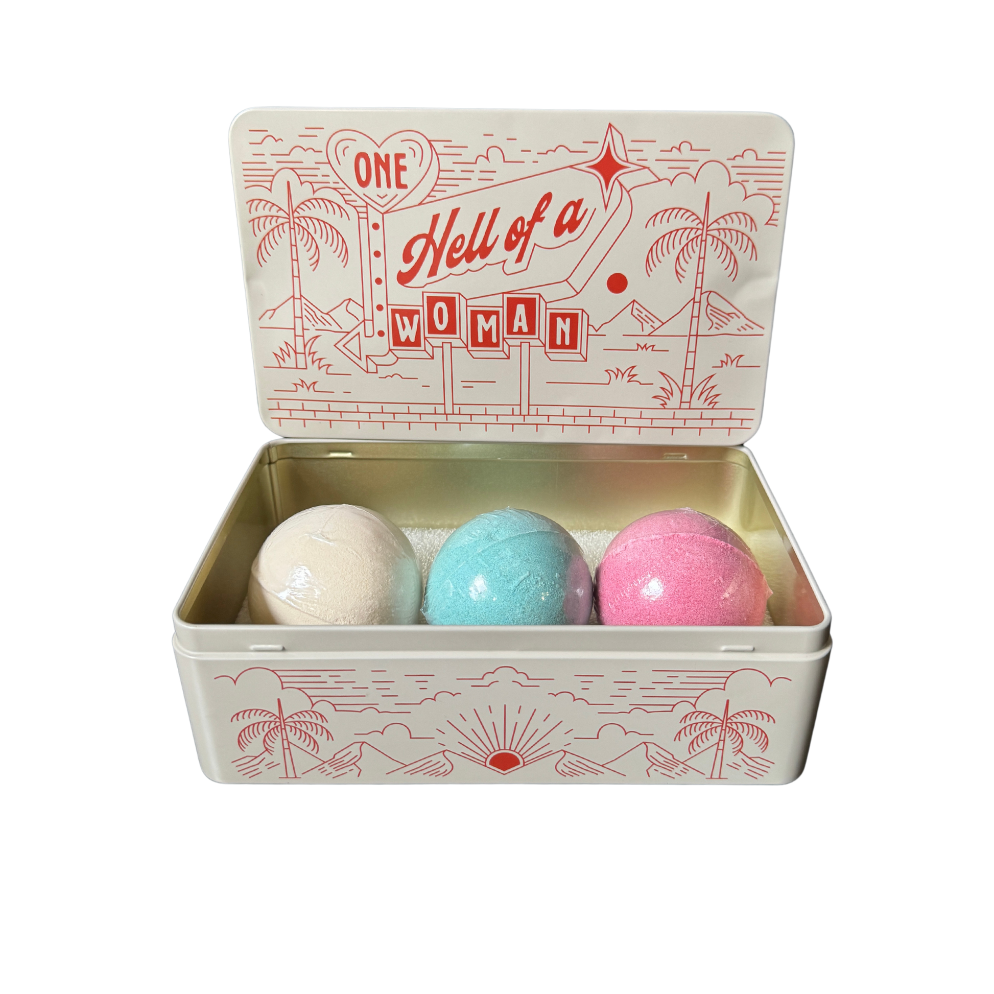 One Hell Of A Woman Bath Bomb Set - Mellow Monkey