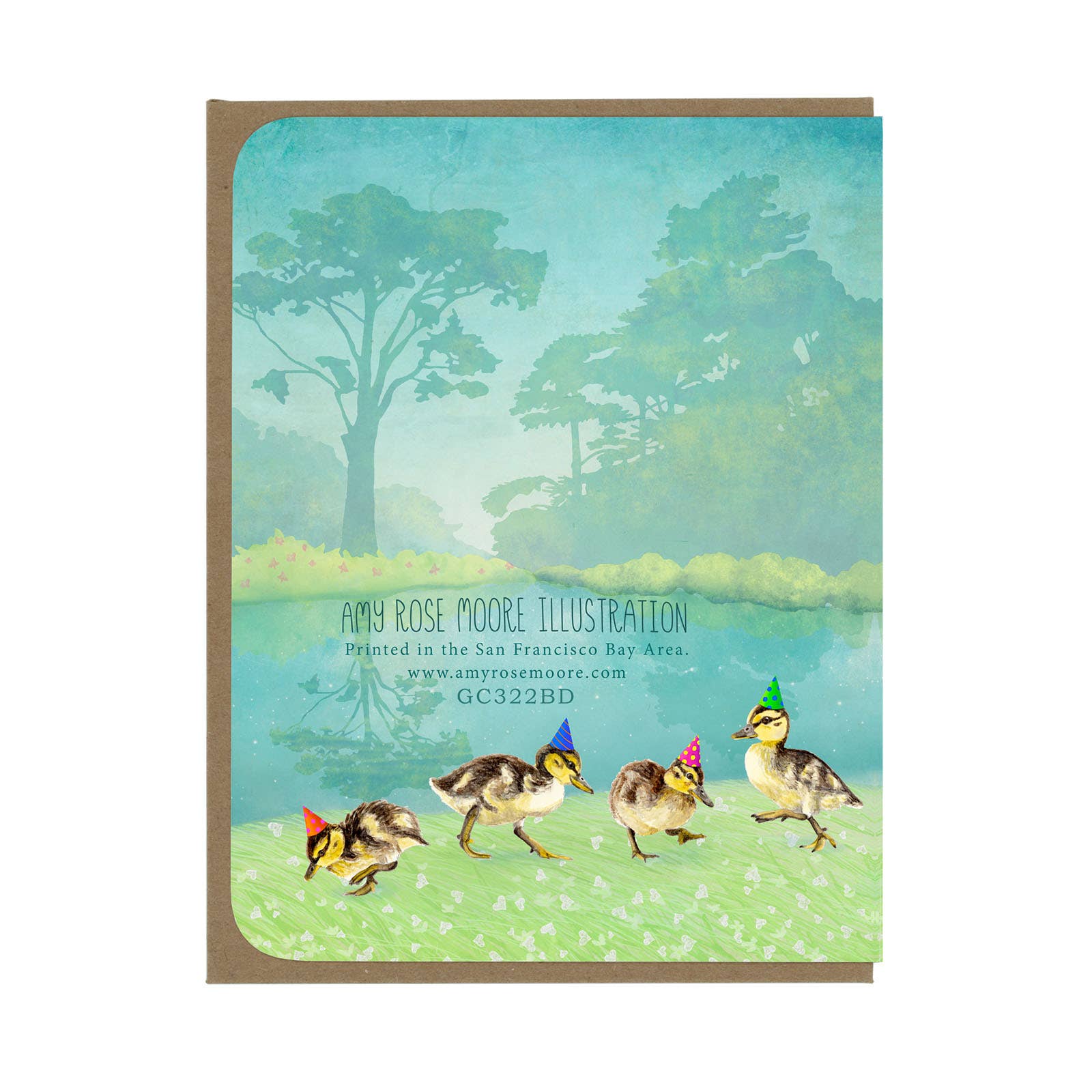 Ducklings - Birthday Greeting Card - Mellow Monkey