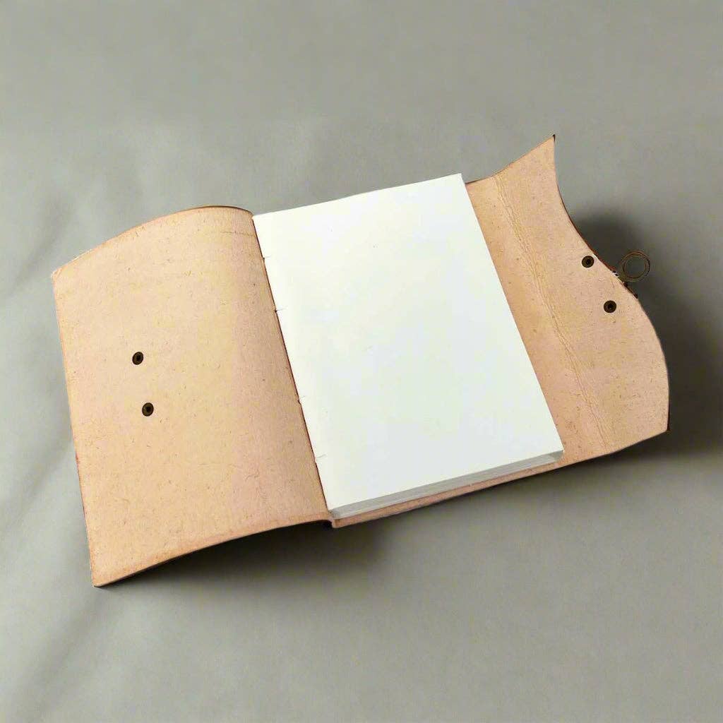 Latch Handmade Leather Journal - Mellow Monkey
