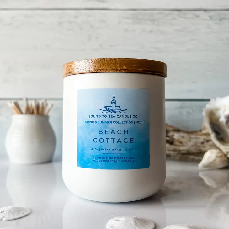 Beach Cottage Candle - Mellow Monkey