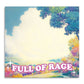 Full of Rage - Funny Sticky Note Pad - Mellow Monkey