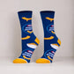 Kraft Mac & Cheese - Crew Socks - Medium - Mellow Monkey