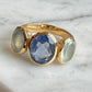 8 Sere Ring / Blue Chalcedony - Mellow Monkey