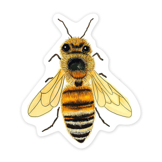 Bee - Mini Sticker #9 - Mellow Monkey