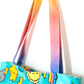 Weather Buds Tote Bag - Zippered Pocket - Washable - Mellow Monkey