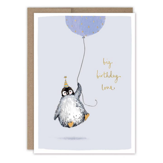 Big Birthday Love - Birthday Greeting Card - Mellow Monkey