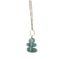 Coke Bottle - Gold Sea Glass Necklace - Mellow Monkey