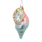 Metallic Spiral Shell - December Diamonds Holiday Ornament - Mellow Monkey