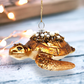 Bronze Turtle - December Diamonds Holiday Ornament - Mellow Monkey