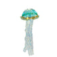 Blue Jellyfish with Gold Trim - December Diamonds Holiday Ornament - Mellow Monkey