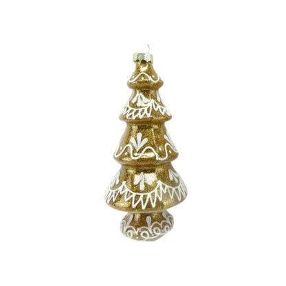 Gingerbread Tree - December Diamonds Holiday Ornament - Mellow Monkey