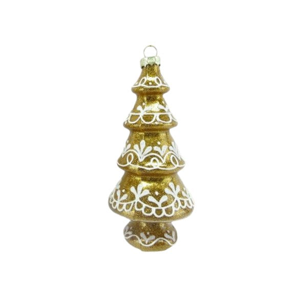 Gingerbread Tree - December Diamonds Holiday Ornament - Mellow Monkey