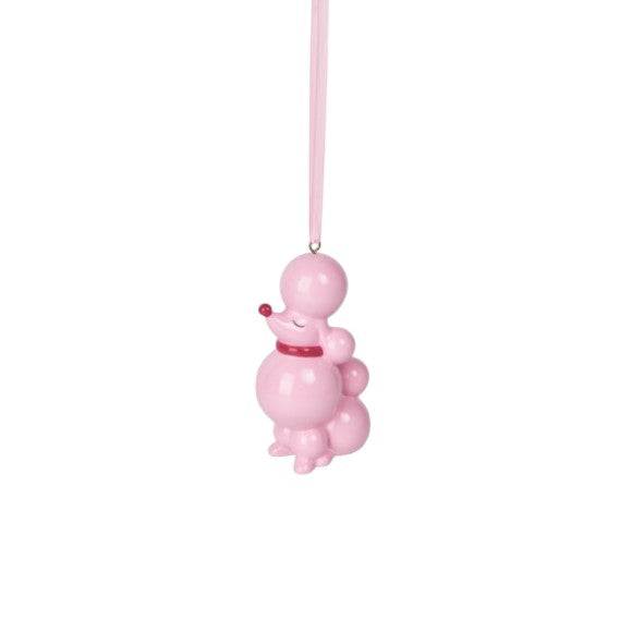 Light Pink Poodle - December Diamonds Holiday Ornament - Mellow Monkey