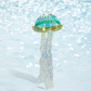 Blue Jellyfish with Gold Trim - December Diamonds Holiday Ornament - Mellow Monkey