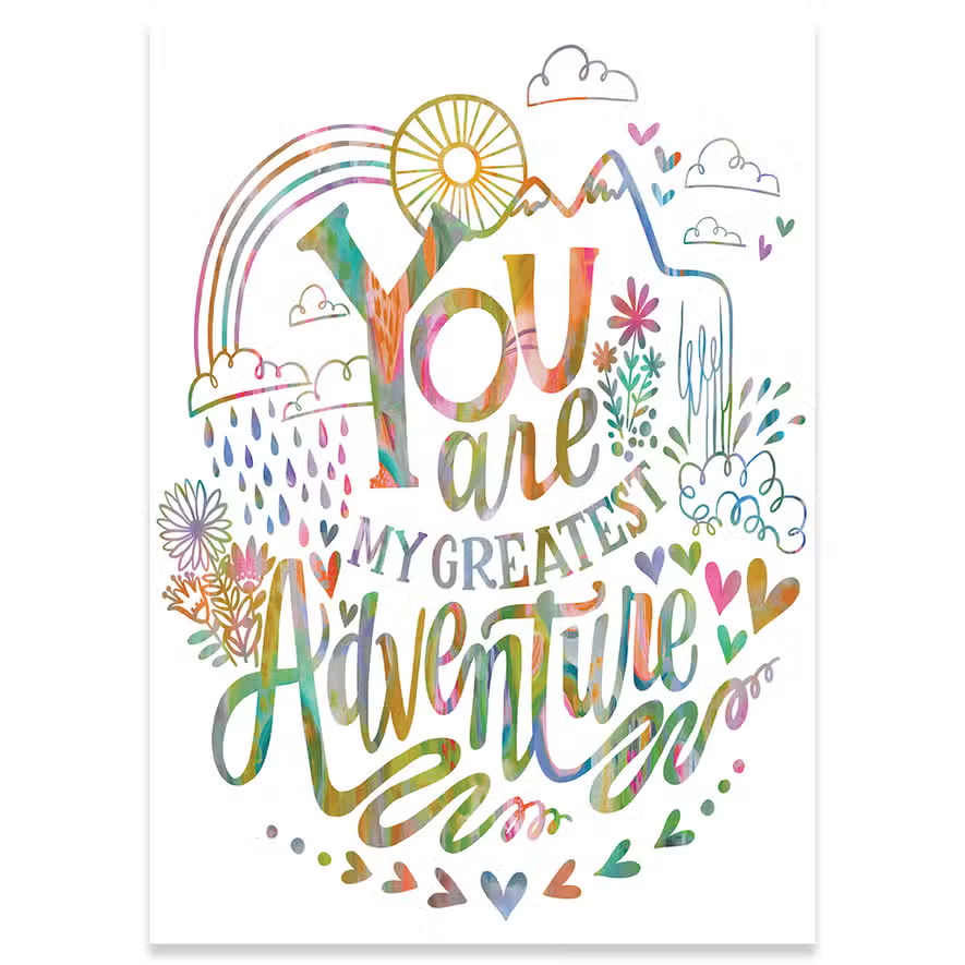 You Are My Greatest Adventure - Anniversary Greeting Card - Mellow Monkey