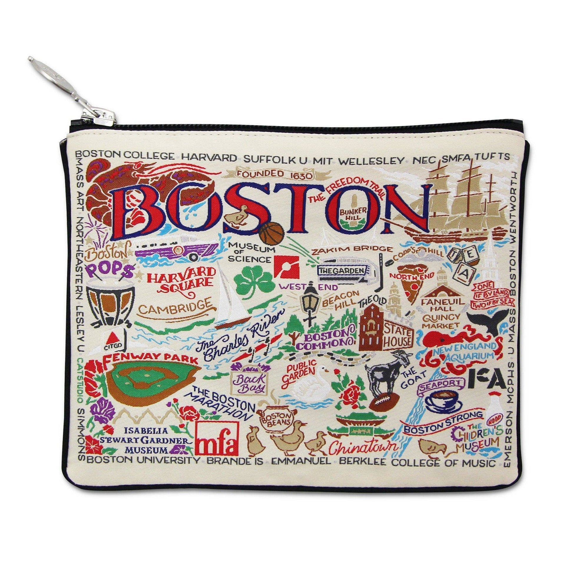 Boston Zip Pouch - Mellow Monkey
