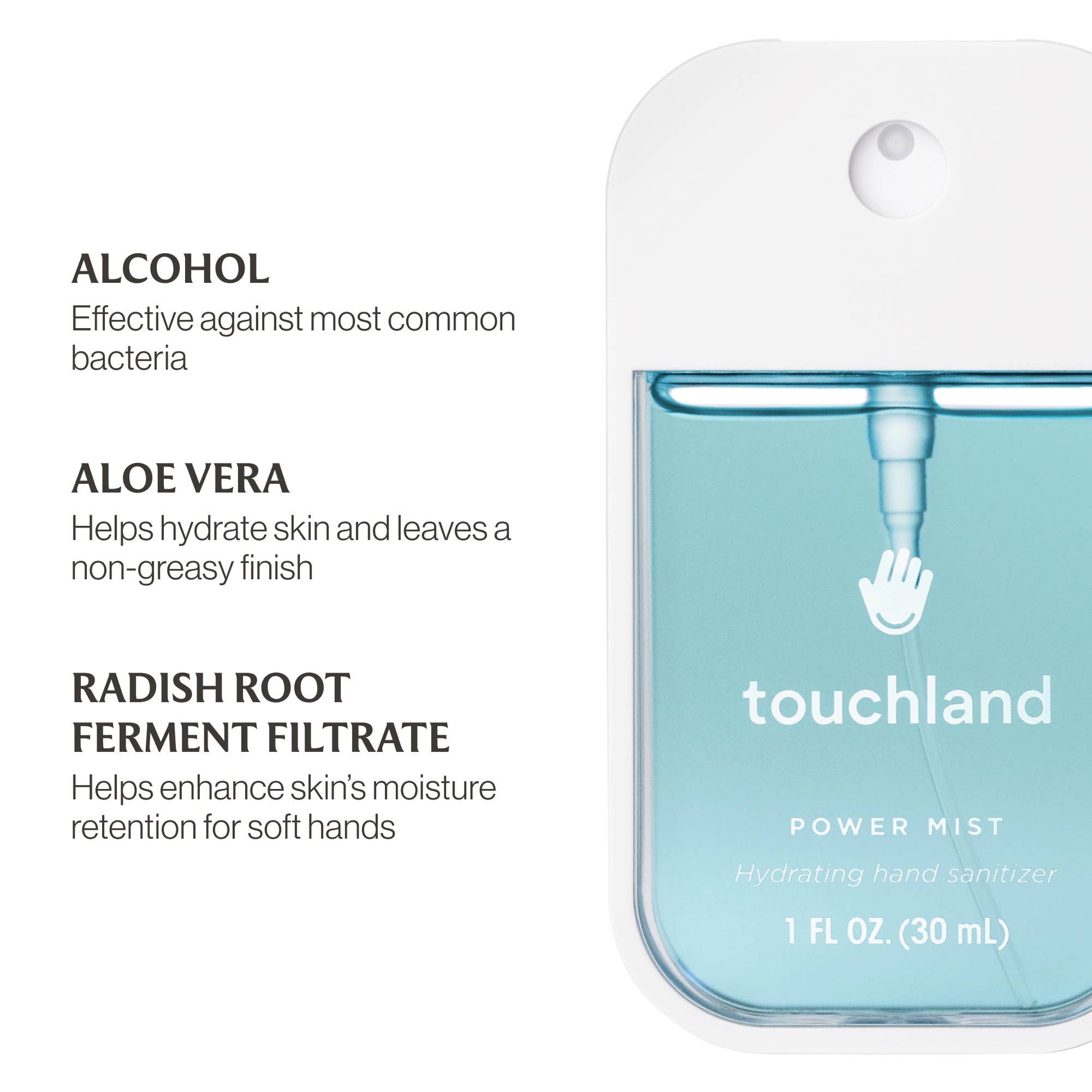 Frosted Mint - Power Mist Hydrating Hand Sanitizer - Mellow Monkey