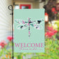 Dragonfly Design Double-Sided Garden Flag - Mellow Monkey