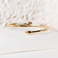 I Wanna Hold Your Hand - 24K Gold Plated Cuff - Mellow Monkey