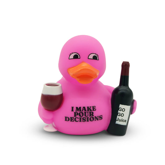 “I Make Pour Decisions" Rubber Duck - Mellow Monkey