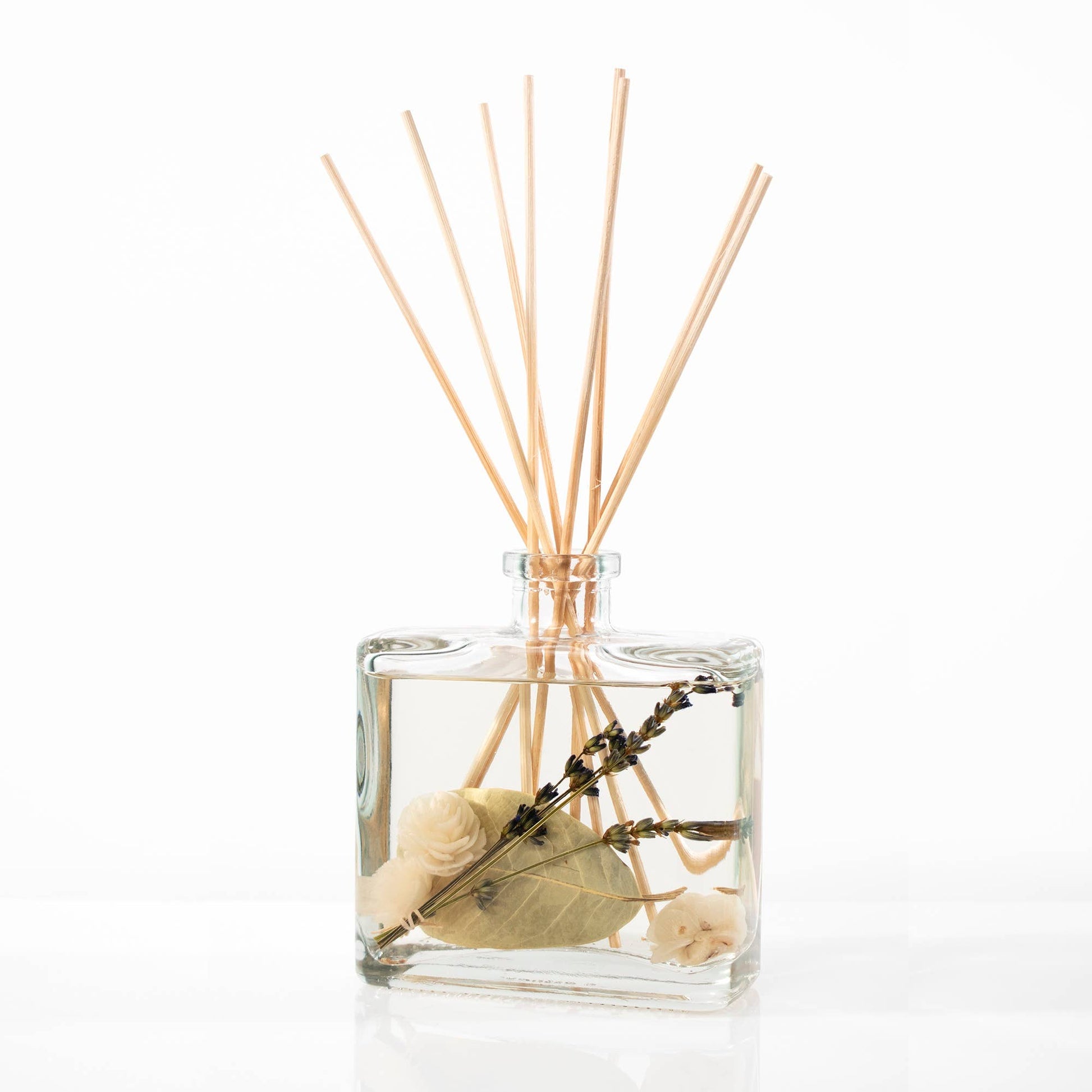 Amber Lavender Botanical Reed Diffuser - Mellow Monkey