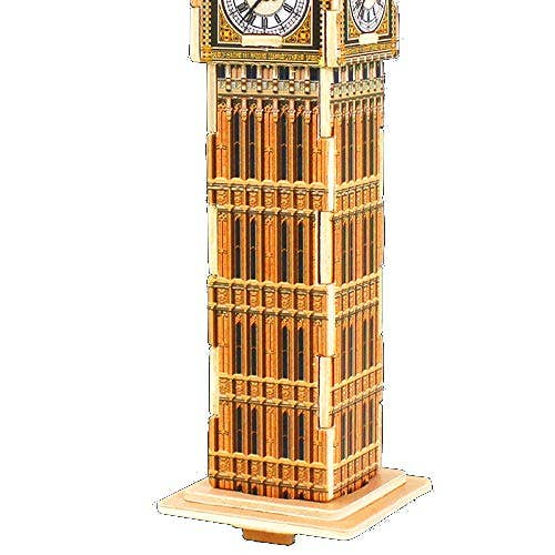 Big Ben: 3D Wooden Puzzle - Mellow Monkey