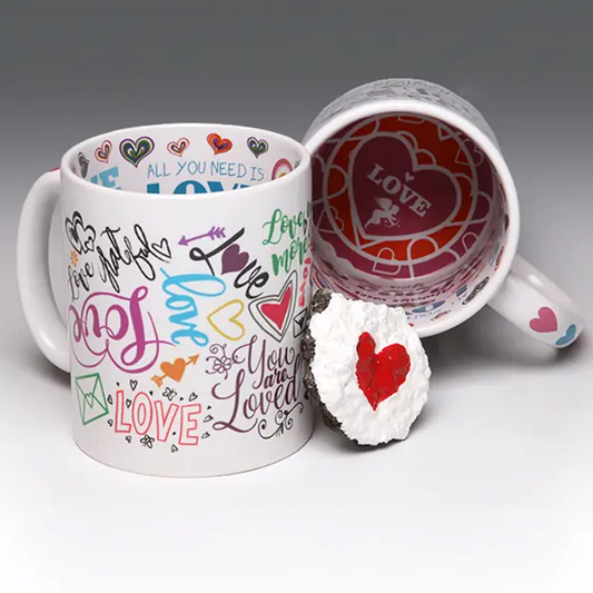 Love Words - 11-oz. Coffee Mug - Mellow Monkey