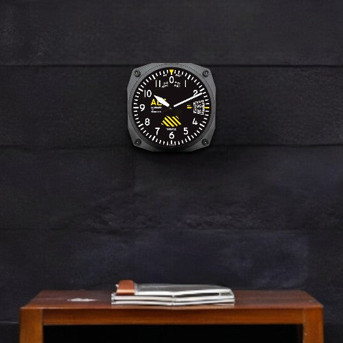 30th Anniversary Altimeter Instrument Style Clock - 6-in - Mellow Monkey