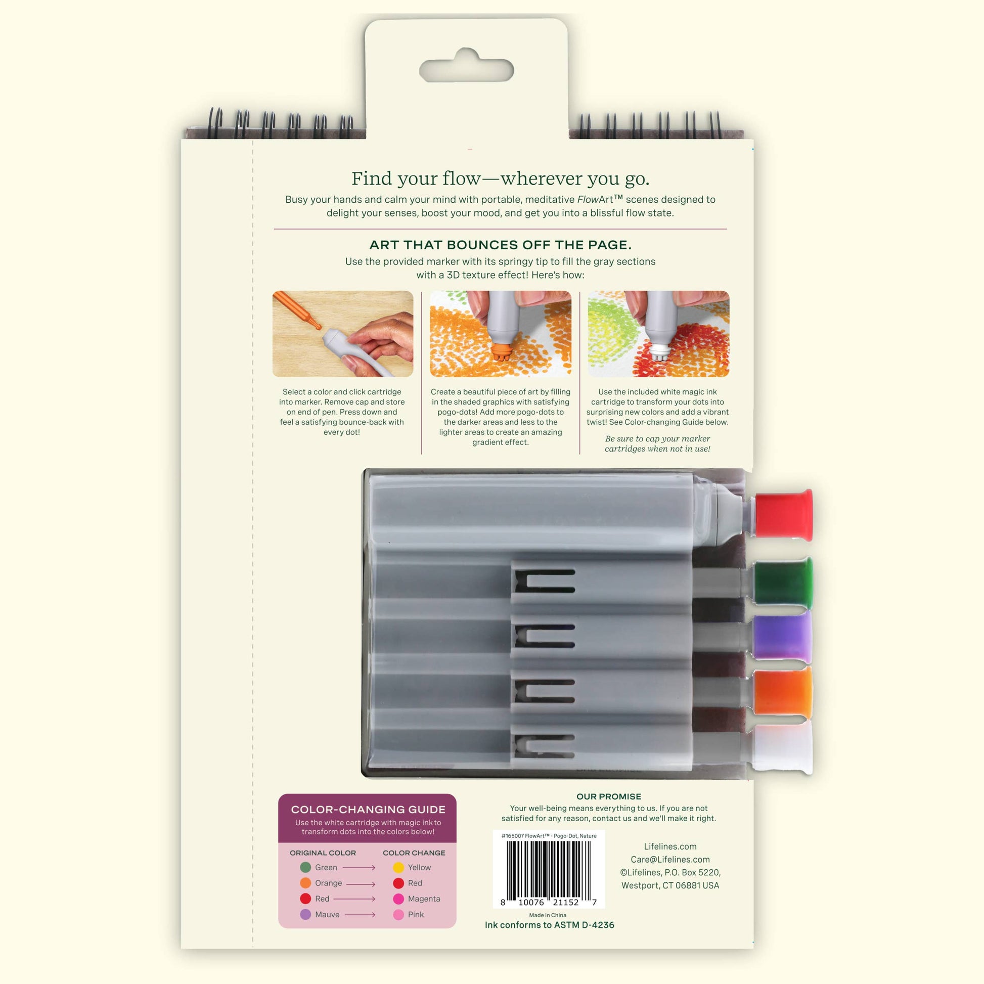 FlowArt Pogo - Dot Nature - Mellow Monkey