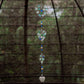 Recycled Glass Garland - Heart - 36-in - Mellow Monkey
