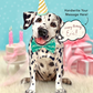 Dalmatian - Freshcut Pop-Up Pet Greeting Cards - Mellow Monkey