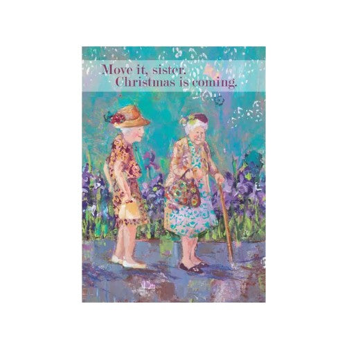 Move It, Sister - Birthday Greeting Card - Mellow Monkey