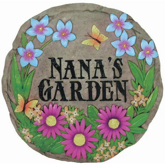 Nana's Garden - Stepping Stone and Wall Plaque - Mellow Monkey
