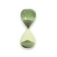 Evergreen Ombre Tinted 15 Minute Hourglass Timer - 6-1/2-in - Mellow Monkey