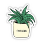 Pothead Plant - Vinyl Decal Sticker - Mellow Monkey